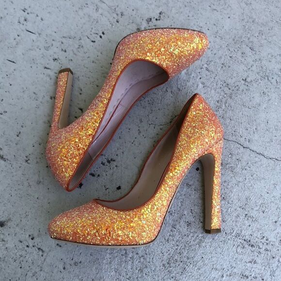 Miu Miu Shoes - Miu Miu glitter heels